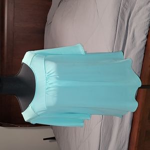 Teal blouse